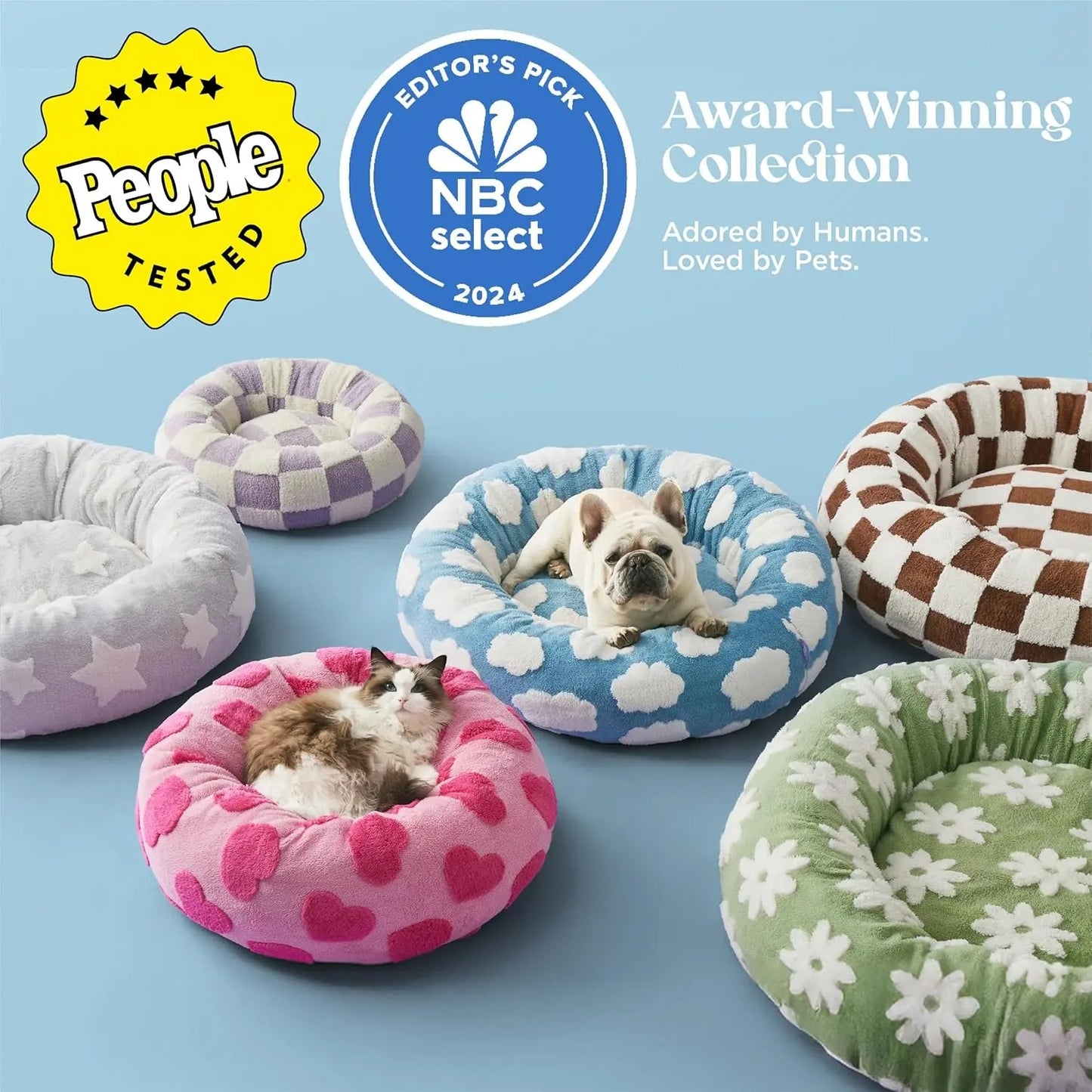 Lesure Indoor Pet Beds – Soft, Cozy & Durable