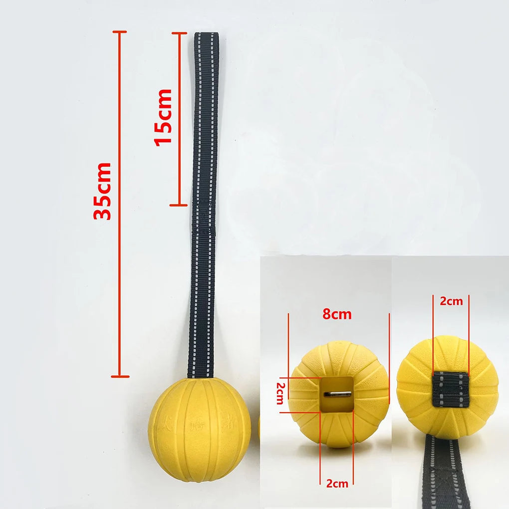 Tug-of-War Floating Dog Ball – Durable & Chew-Resistant Toy