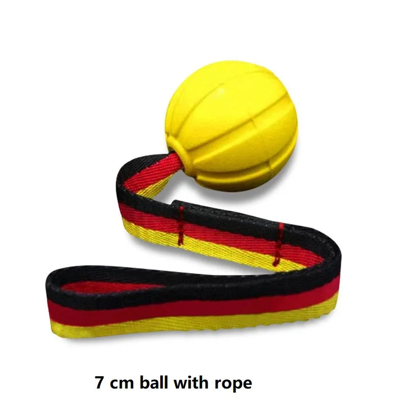 Tug-of-War Floating Dog Ball – Durable & Chew-Resistant Toy