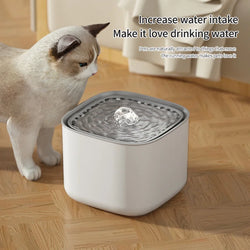 3L Cat Water Fountain – Quiet, Filtered & Auto Recirculating