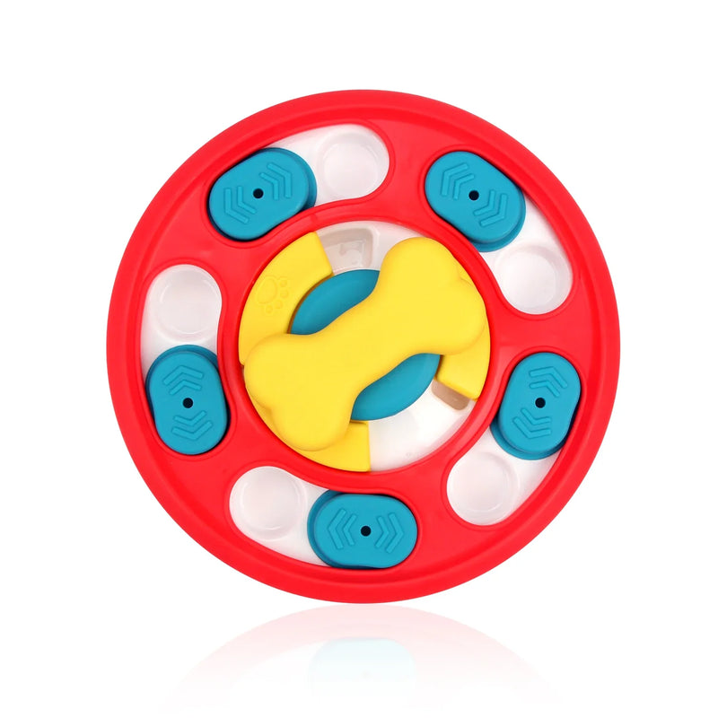 Slow feeding pet puzzle bowl for IQ stimulation and digestion, B2 color