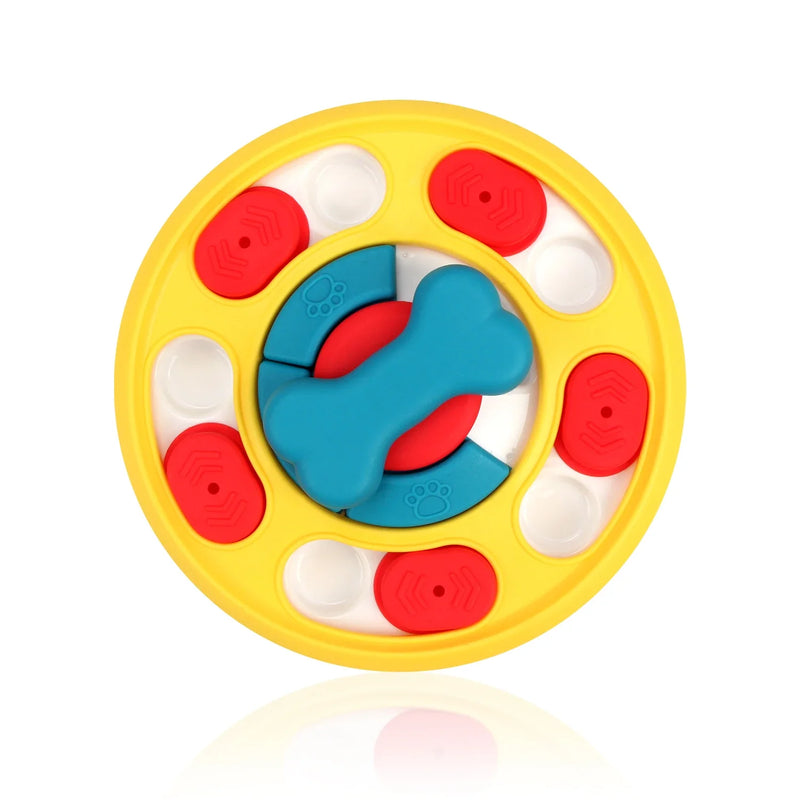 Slow feeding pet puzzle bowl for IQ stimulation and digestion, B3 color