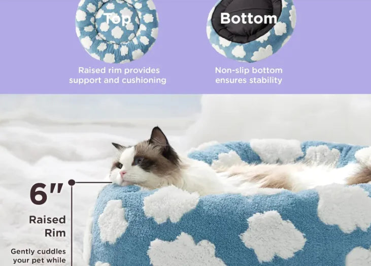 Lesure Indoor Beds for Dogs & Cats – Soft, Cozy & Durab